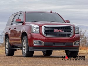 GMC Yukon Side Steps - Power Running Boards - Rough Country - E-Boards